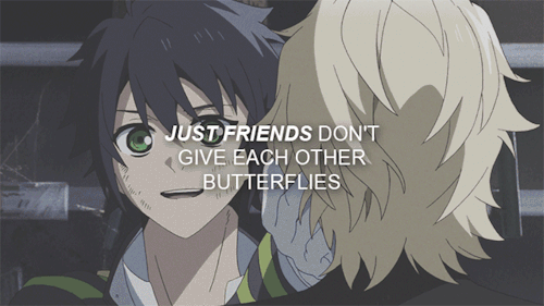 owari no seraph | Tumblr, awww you two give me butterflies too????