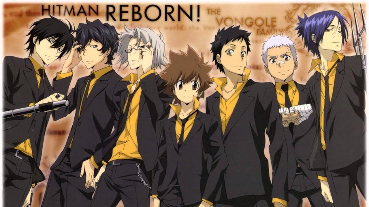 Reborn. Katekyo Hitman Reborn Вонгола. Вонгола аниме. Реборн Вонгола. Семья Вонгола.