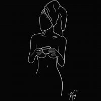 Черное профиль