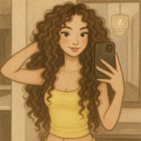 Cute Curly Girl